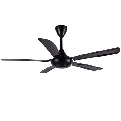 56 pulgadas ABS negro ventilador de techo bajo ruido con control remoto