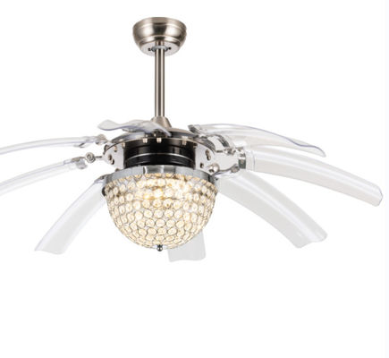 Moderno de 48 pulgadas 8 PC cuchillas de alta calidad AC motor LED ventilador de techo