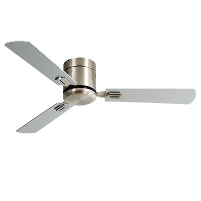 Ventilador de techo colgante de 52 pulgadas con ventilador de techo de 3 cuchillas blanco claro