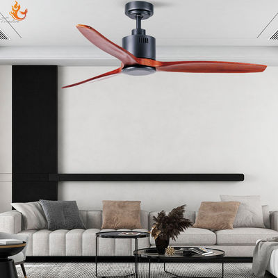American Hunter 52 Ventilador de techo 3 Cuchillas ABS Motor DC Negro Marrón