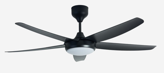 56 pulgadas de ventilador de techo LED moderno DC motor de control remoto con luz para el salón