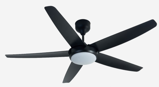 56 pulgadas de ventilador de techo LED moderno DC motor de control remoto con luz para el salón