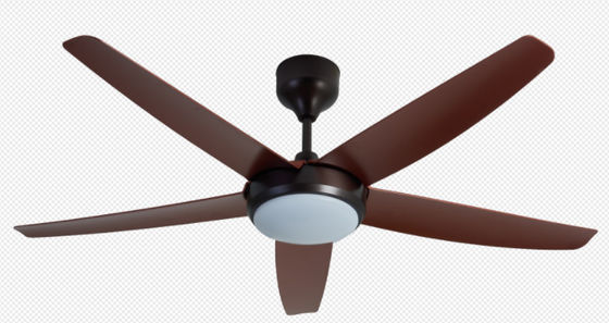 Oro de 56 pulgadas Modern DC motor ventilador de techo con luz para la oficina