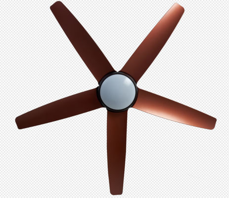 Oro de 56 pulgadas Modern DC motor ventilador de techo con luz para la oficina