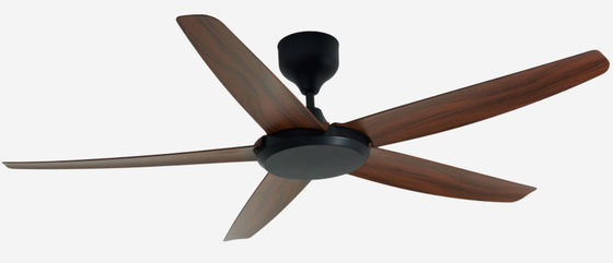 56 pulgadas Eco moderno ventilador de techo LED 5 palas ABS ahorro de energía