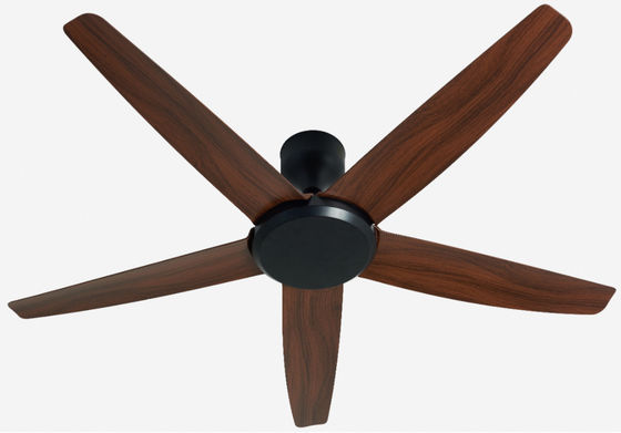 56 pulgadas Eco moderno ventilador de techo LED 5 palas ABS ahorro de energía