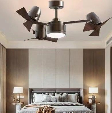 20W 42 pulgadas ventiladores de techo silencioso para el dormitorio Eco silencioso ventilador de techo DC