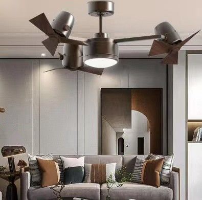 20W 42 pulgadas ventiladores de techo silencioso para el dormitorio Eco silencioso ventilador de techo DC