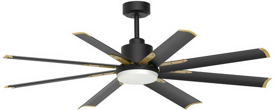 Ventiladores de techo de almacén de 60 pulgadas con mando a distancia