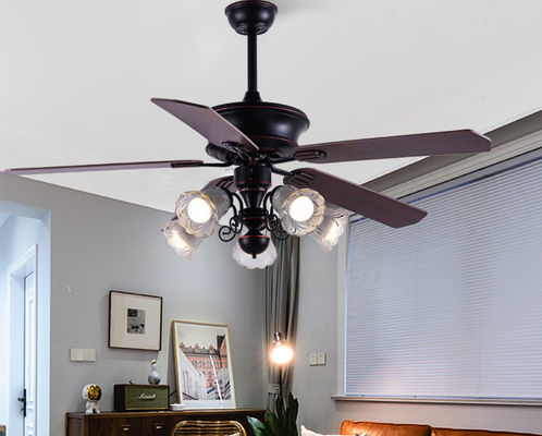 Clásico 52 en el ventilador de techo americano cuchillas de madera contrachapada con control remoto