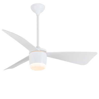 3 cuchillas ABS DC ventilador de techo de 52 pulgadas con ventilador de techo americano ligero