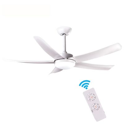 Ventilador de techo americano de 3 colores con luz de 52 pulgadas