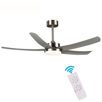 Ventilador de techo americano de 3 colores con luz de 52 pulgadas
