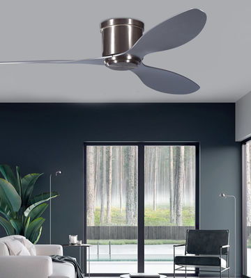 Ahorro de energía 52 pulgadas silencioso ventilador de techo control remoto para el dormitorio