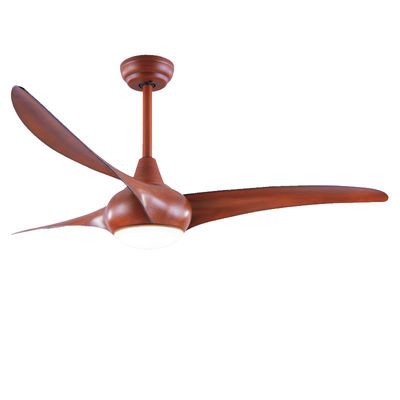Ventilador de techo de LED moderno de 52 pulgadas de color cambiante