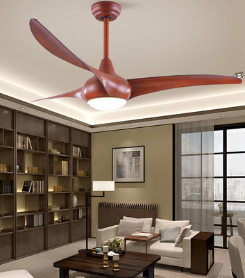 Ventilador de techo de LED moderno de 52 pulgadas de color cambiante