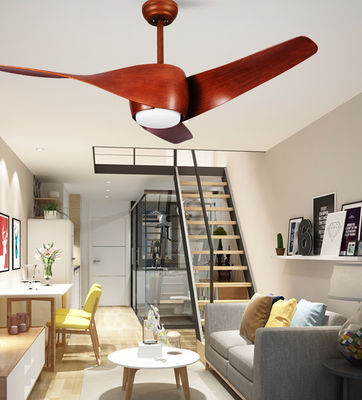 52En ABS Ventiladores de techo europeos Control remoto de bajo ruido para dormitorio