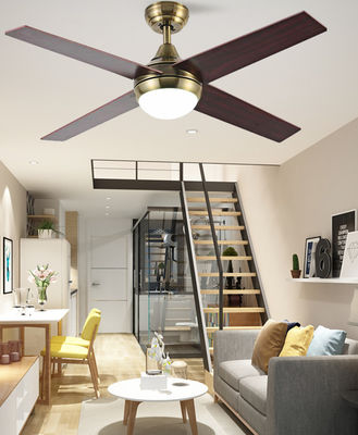 4 cuchillas Ventilador de techo LED moderno 48 en el techo con luz