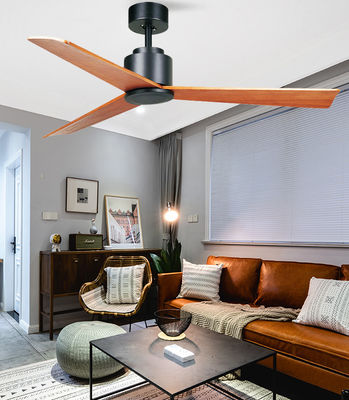 52 Casa Delta Wing ventilador de techo con cuchillas de madera real bajo ruido