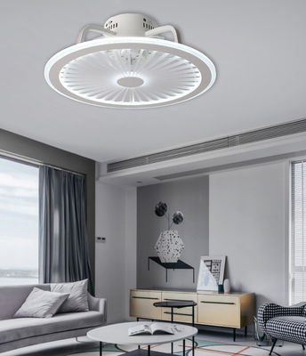 Encierra el ventilador de techo sin cuchillas con luz LED 3 cuchillas