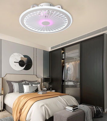 ECO Led ventilador de techo sin cuchillas atenuador de lámpara de candelabreros ventilador de techo sin cuchillas
