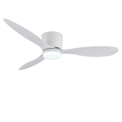 DC ABS ventilador de techo colgante con luz 52 pulgadas tres ventiladores de cuchillas