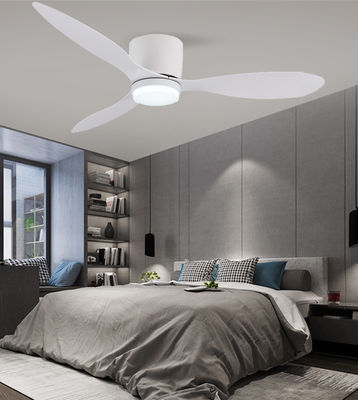 DC ABS ventilador de techo colgante con luz 52 pulgadas tres ventiladores de cuchillas
