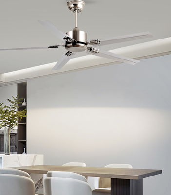 Ventilador de techo LED moderno de plata ECO 52 3