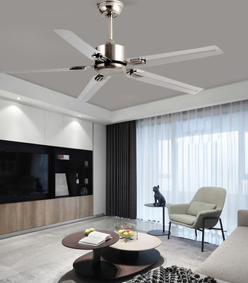 Ventilador de techo LED moderno de plata ECO 52 3