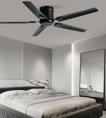 ECO 52 pulgadas 5 ventilador de techo de cuchilla con luz para salones