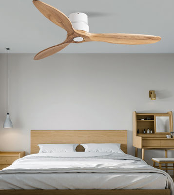 Ventilador de techo colgante moderno con luz de 3 cuchillas de montaje de ventilador de techo