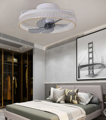 Ventilador de techo colgante remoto con luz 42 Linterna de ventilador de techo sin cuchillas
