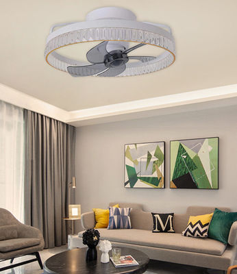 Ventilador de techo colgante remoto con luz 42 Linterna de ventilador de techo sin cuchillas