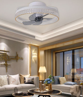 Ventilador de techo colgante remoto con luz 42 Linterna de ventilador de techo sin cuchillas