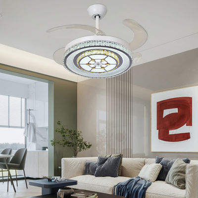 Ventilador de techo plegable de 42 pulgadas con motor de corriente continua ligero