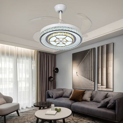 Ventilador de techo plegable de 42 pulgadas con motor de corriente continua ligero